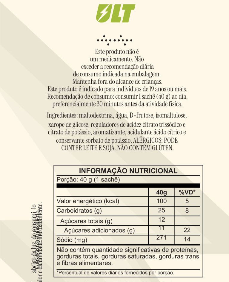 Gel de carboidrato - Coco