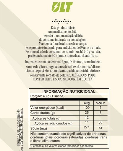 Gel de carboidrato - Coco