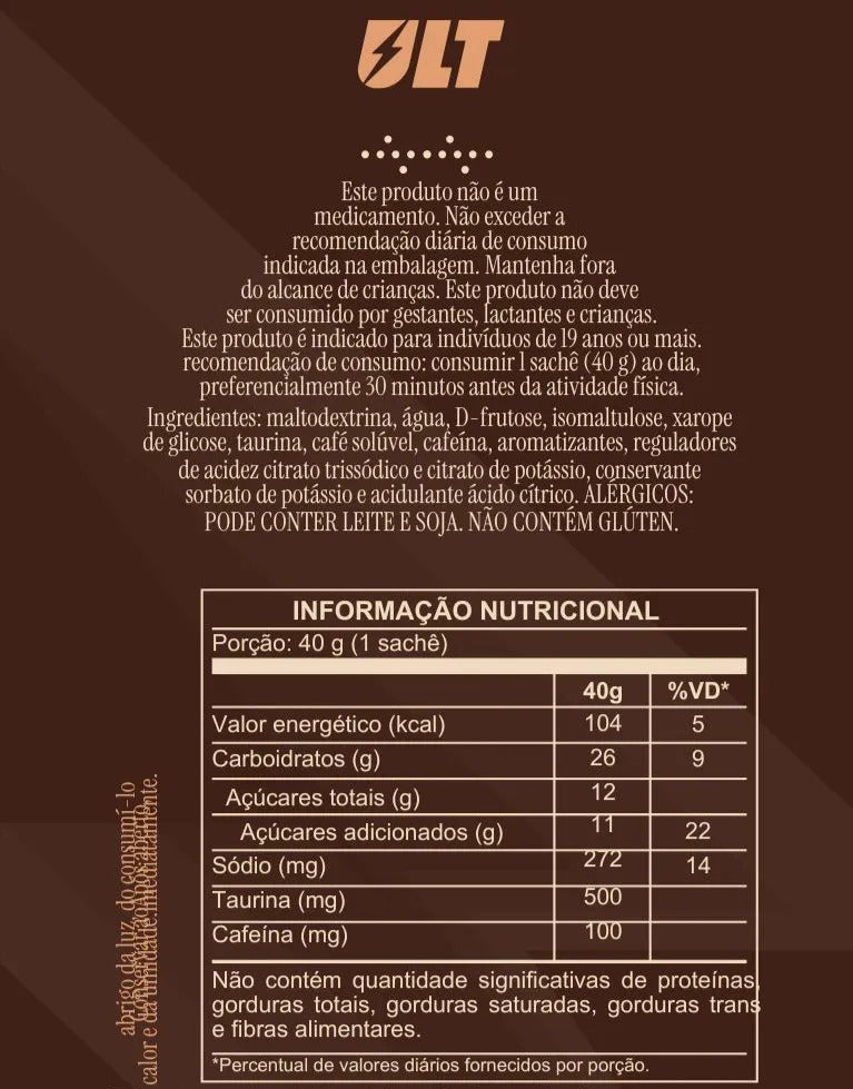 Kit Gel Carboidrato Ult Performance 5 Sabores 40g