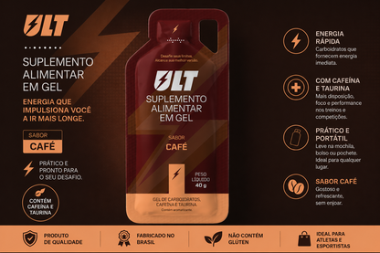 Gel de carboidrato - Café